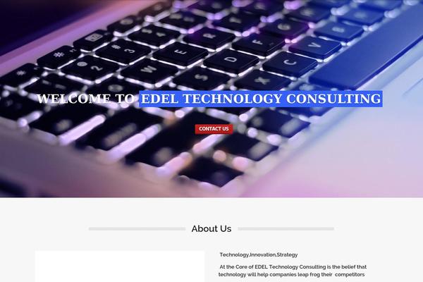 Brooklyn theme site design template sample