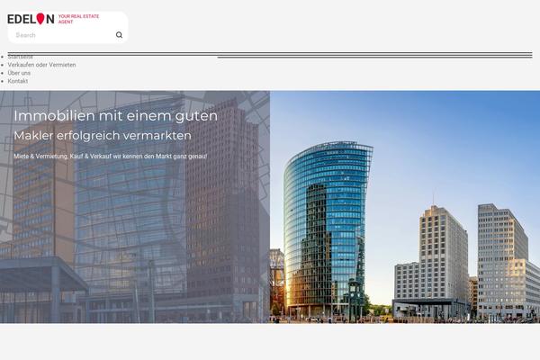 Berlin theme site design template sample