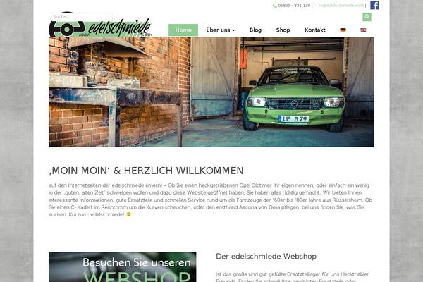 WP RootStrap theme site design template sample