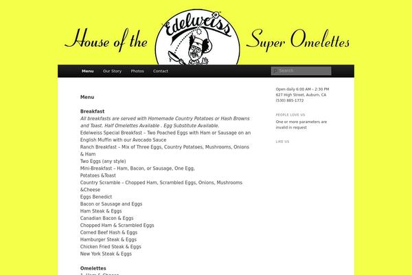 Twenty Eleven theme site design template sample