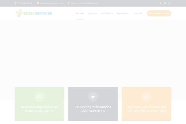 Bauer-child theme site design template sample