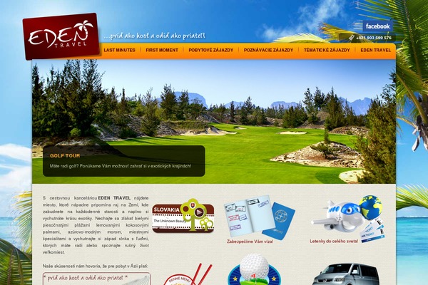 eden-travel.sk site used Arte-edentravel