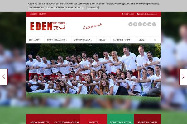ParkCollege theme site design template sample