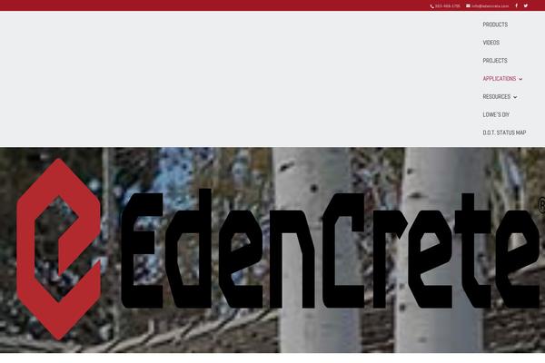 edencrete.com site used Edencrete
