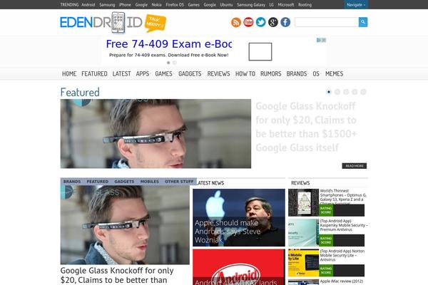 edendroid.com site used Topgadget-singlepro