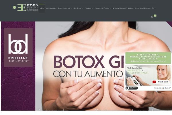 Vilan theme site design template sample