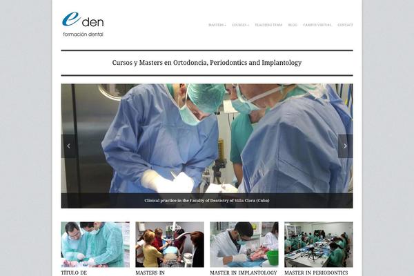 Adapt theme site design template sample