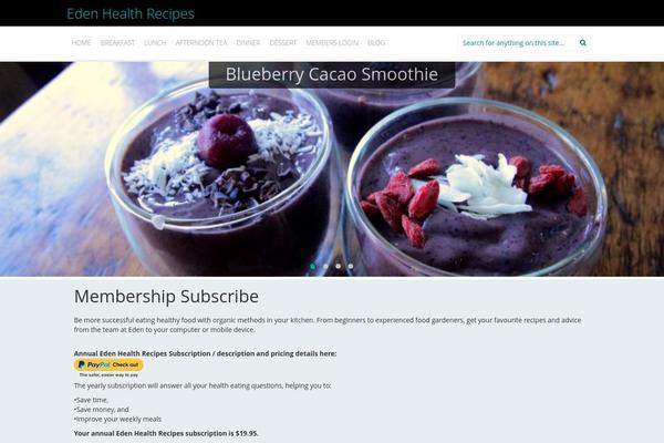 Inkness theme site design template sample