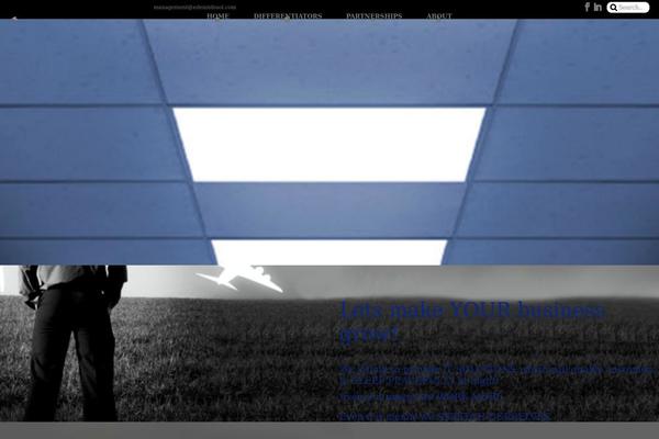 Jupiter theme site design template sample