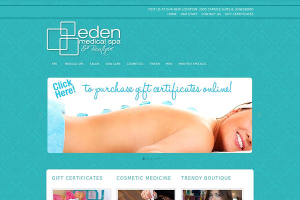 The Cotton theme site design template sample