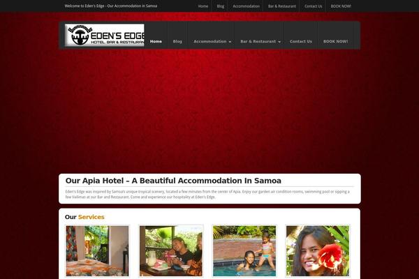Memento theme site design template sample