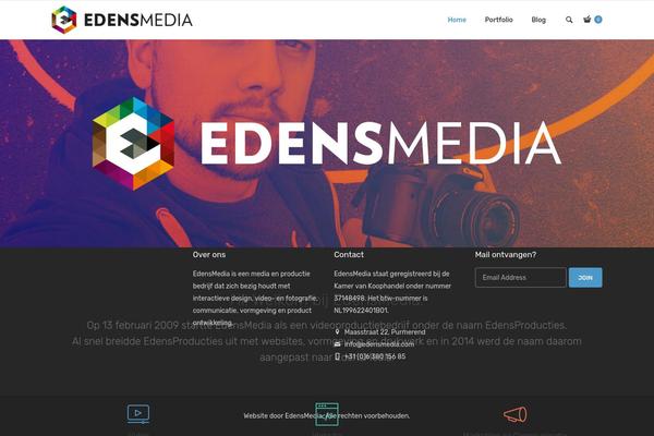 Creatink theme site design template sample