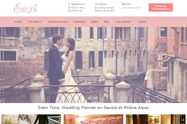 edentime.fr site used Weddingcouple