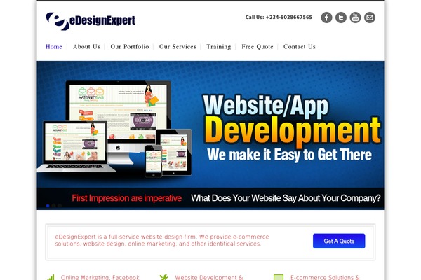 Nevada theme site design template sample