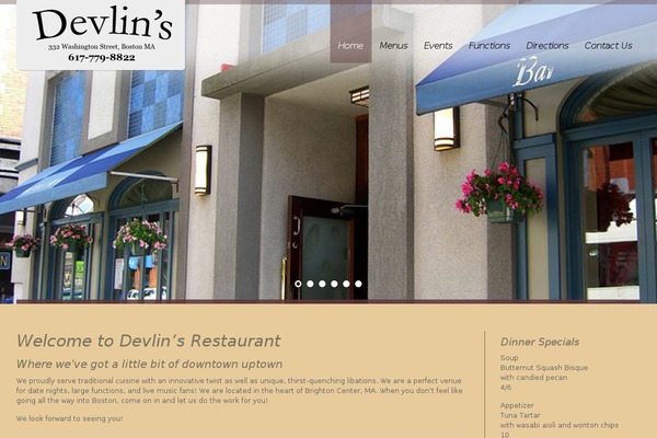 White Rock theme site design template sample