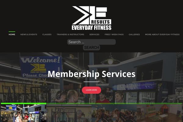 edfitness.com site used Gidesign