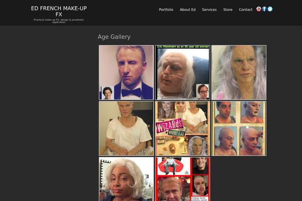 Gdgallery theme site design template sample