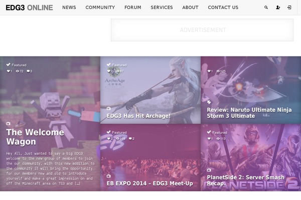 Steam theme site design template sample