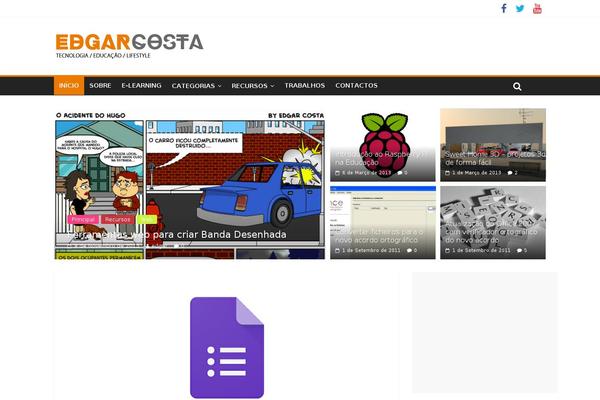 Site using Simple Sitemap plugin
