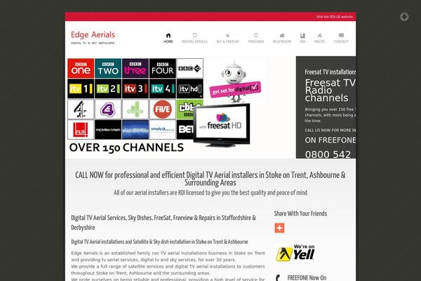 Diverso theme site design template sample