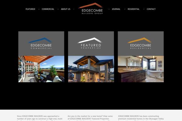 Parker theme site design template sample