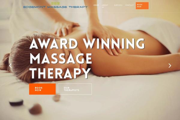 Salient Child theme site design template sample