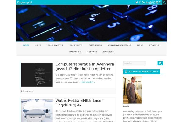 Ribosome theme site design template sample