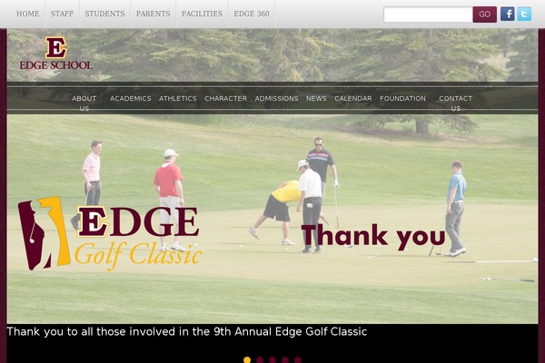 Edge theme site design template sample