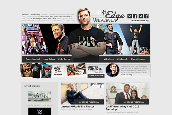 Presazine theme site design template sample