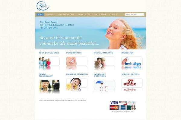 Revival theme site design template sample