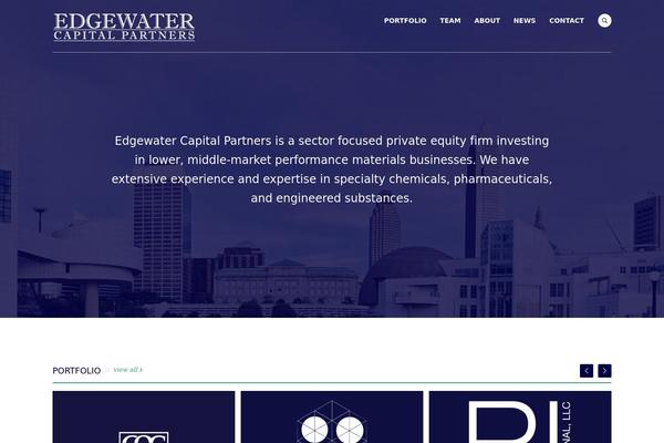 Porcelain theme site design template sample