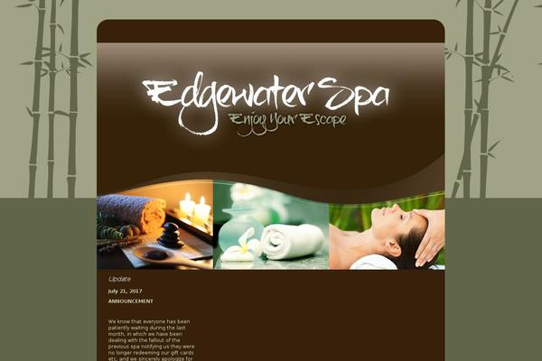 edgewaterspa.ca site used Edgewater