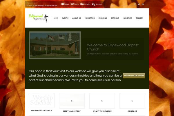 Incarnation theme site design template sample