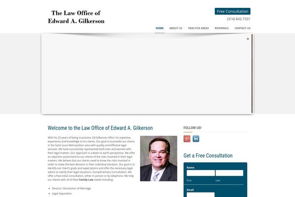 Maxima theme site design template sample