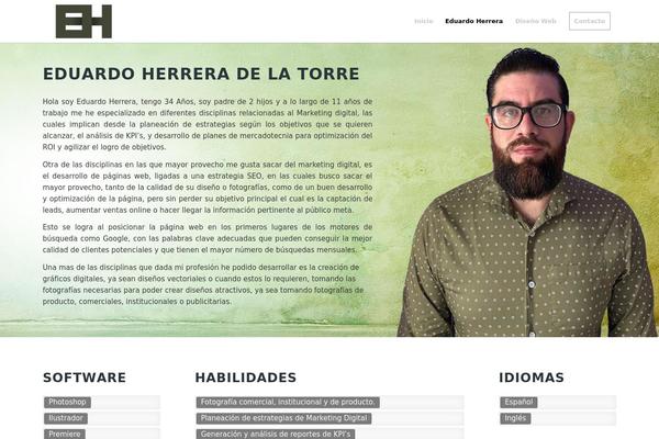 Enfold theme site design template sample