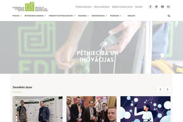 Upscale theme site design template sample