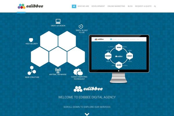 Boldial WP theme site design template sample