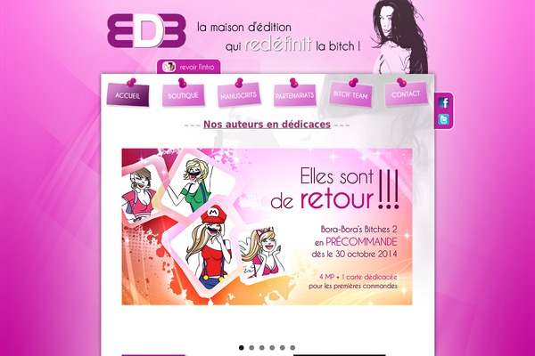 Follow-me-darling theme site design template sample