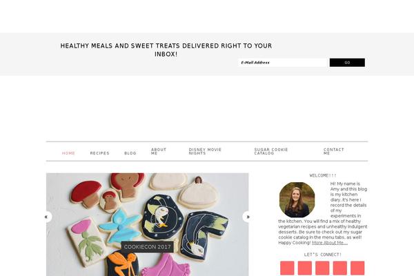 Genesis theme site design template sample