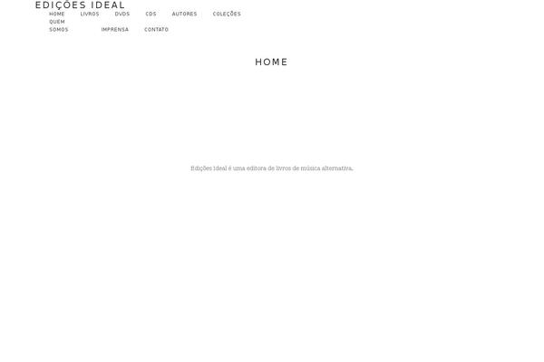 edicoesideal.com site used Noah-lite