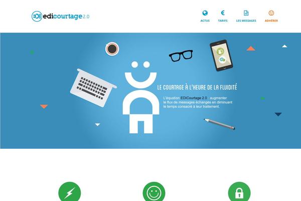 Mana theme site design template sample