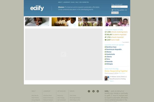 Site using Divi-overlays plugin