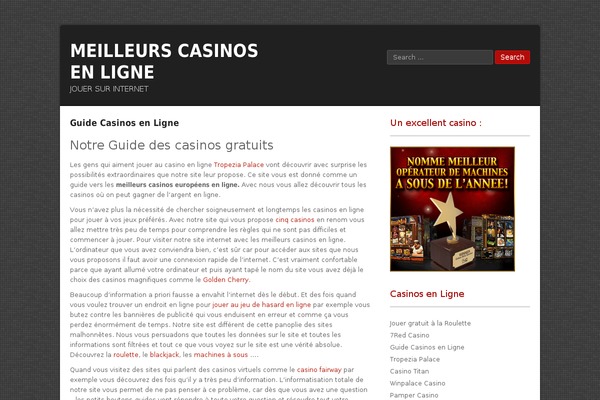 Monaco theme site design template sample