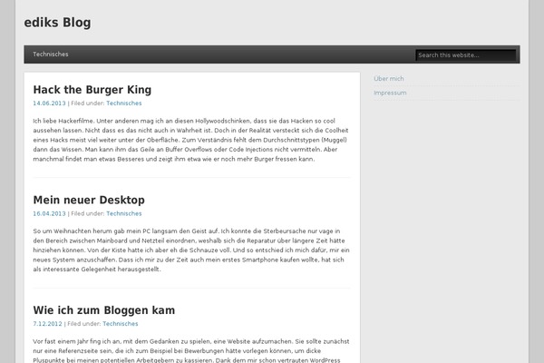 Esplanade theme site design template sample