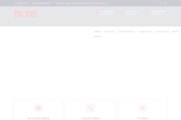 Bauer theme site design template sample