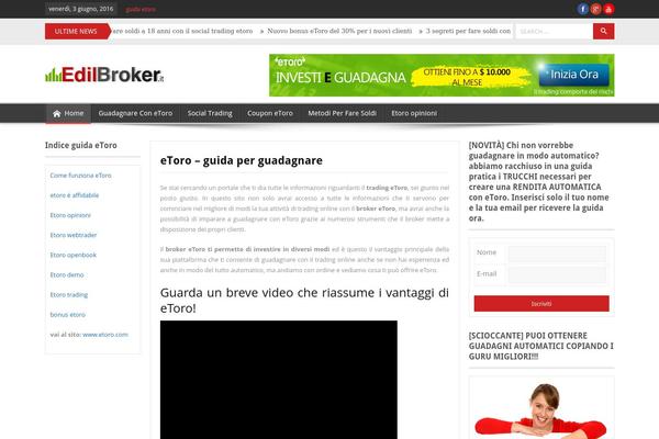 Site using ALO EasyMail Newsletter plugin