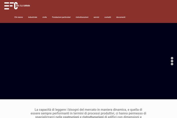 BeTheme Child theme site design template sample