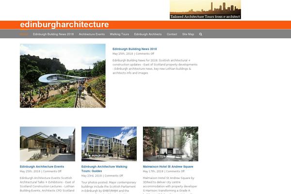 Expound Child theme site design template sample