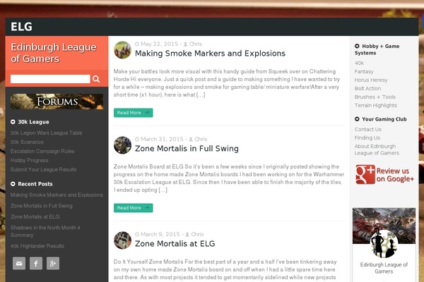 edinburghleagueofgamers.co.uk site used Alpha Forte