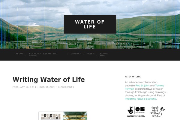 Hemingway theme site design template sample